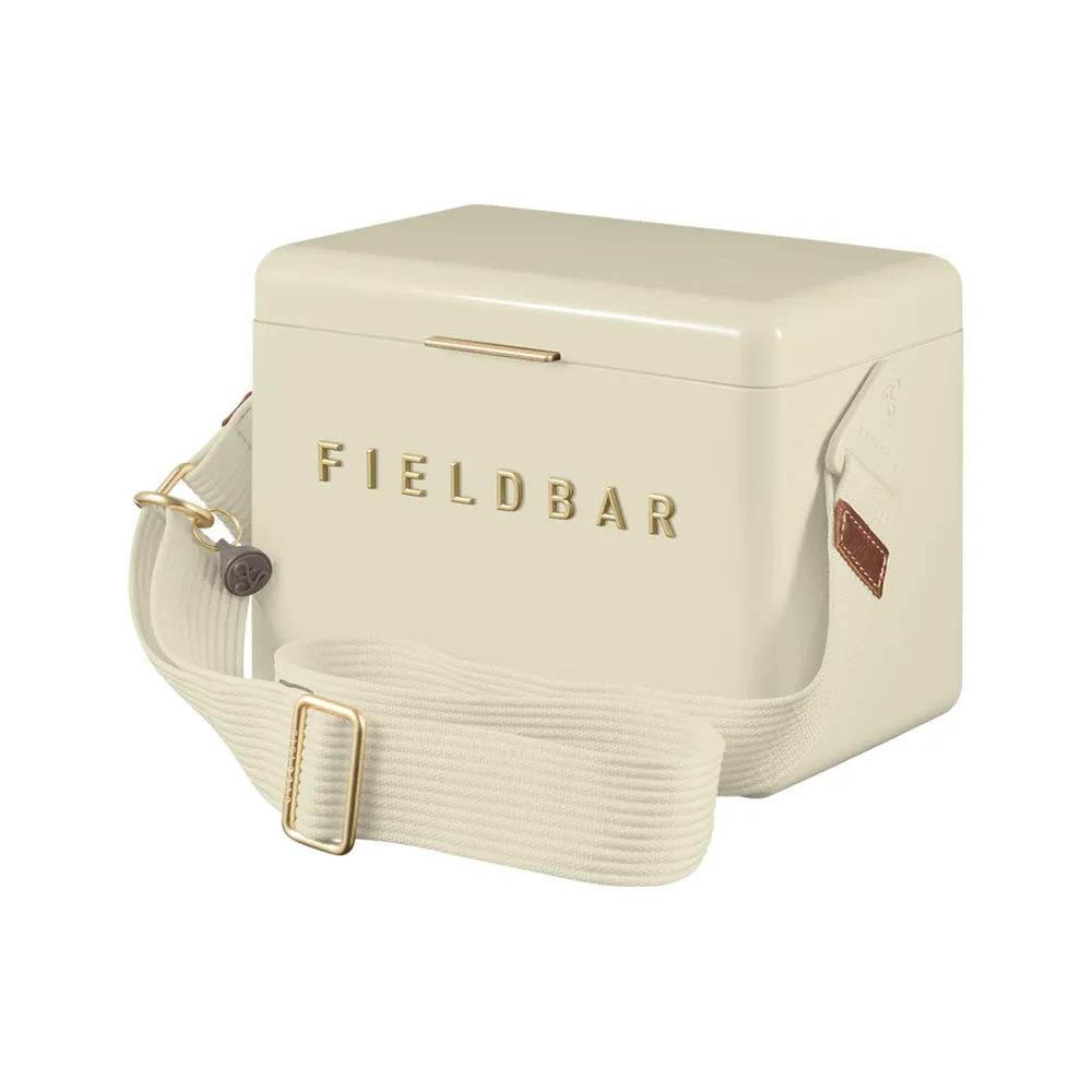 FIELDBAR Mini Bar Kühlbox Safari White